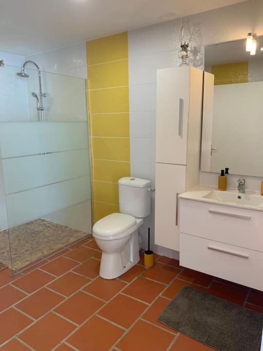 Duplex Rose Porcelaine - Vue Mer- Malendure Bouillante Exterior photo